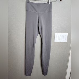 Nike Womens Gray High Rise Leggings